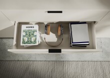 Sideboard >Linz< 2 Türen, 4 Schübe, in Kaschmir - 180x90x40cm (BxHxT)