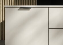 Sideboard >Linz< 2 Türen, 4 Schübe, in Kaschmir - 180x90x40cm (BxHxT)