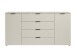 Sideboard >Linz< 2 Türen, 4 Schübe, in Kaschmir - 180x90x40cm (BxHxT)