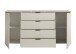Sideboard >Linz< 2 Türen, 4 Schübe, in Kaschmir - 180x90x40cm (BxHxT)