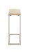Beistelltisch >37700< in Eiche Dekor / Kaschmirgrau - 24x64x49cm (BxHxT)