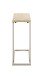 Beistelltisch >37700< in Eiche Dekor / Kaschmirgrau - 24x64x49cm (BxHxT)