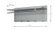 Wandgarderobe >55156< 5 Haken, 1 Stange, in verchromt / grau - 75x30x26 (BxHxT)