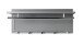 Wandgarderobe >55156< 5 Haken, 1 Stange, in verchromt / grau - 75x30x26 (BxHxT)