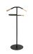 Herrendiener >59522< in natur, schwarz, Metall - 50x105x34cm (BxHxT)