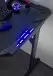 Gamingtisch >BC 3110< LED-Wechselbeleuchtung, in Schwarz / Carbonoptik - 119x76x60cm (BxHxT)