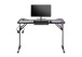 Gamingtisch >BC 3110< LED-Wechselbeleuchtung, in Schwarz / Carbonoptik - 119x76x60cm (BxHxT)