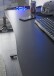 Gamingtisch >BC 3110< LED-Wechselbeleuchtung, in Schwarz / Carbonoptik - 119x76x60cm (BxHxT)