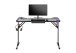 Gamingtisch >BC 3110< LED-Wechselbeleuchtung, in Schwarz / Carbonoptik - 119x76x60cm (BxHxT)