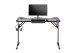 Gamingtisch >BC 3110< LED-Wechselbeleuchtung, in Schwarz / Carbonoptik - 119x76x60cm (BxHxT)