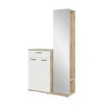Kompaktgarderobe >Malaga< 2 Türen, 1 Schub,...