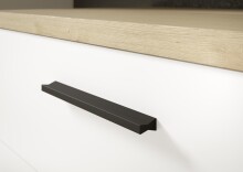 Kompaktgarderobe >Malaga< 2 Türen, 1 Schub, Spiegel, Eiche Dekor / Weiß - 105x188x38cm (BxHxT)