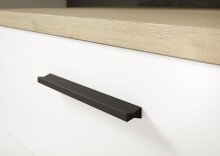 Kompaktgarderobe >Malaga< 2 Türen, 1 Schub, Spiegel, Eiche Dekor / Weiß - 105x188x38cm (BxHxT)