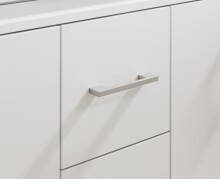 Anrichte >Drift< 4 Türen, 4 Shübe, in Weiß - 139x90x34cm (BxHxT)