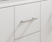 Anrichte >Drift< 4 Türen, 4 Shübe, in Weiß - 139x90x34cm (BxHxT)