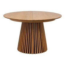 Kulissen-Esstisch >Osaka< ausziehbar bis 240cm, Eiche furniert - 120/160/200/240x75cm (DxBxH)
