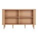 Sideboard >Nikko< 2 Türen, 4 Fächer, in eichfarbig - 40x79x140 (BxHxT)