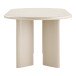 Esstisch >Nagano< ovale Form, in Beige-grau, MDF - 100x75x220cm (BxHxT)