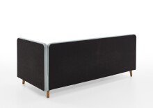 Polsterliege >Cabana< Liegefläche 90x200cm, Farbe eisblau - Stellmaß: 97x85x207cm (BxHxT)