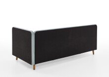 Polsterliege >Cabana< Liegefläche 120x200cm, Farbe eisblau, Stellmaß: 127x85x207cm (BxHxT)