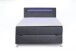 Boxbett >Candela< Liegefläche 140x200cm, schwarz / LED - Stellmaß: 142x110x209cm (BxHxT)
