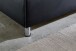Boxbett >Candela< Liegefläche 180x200cm, schwarz / LED - Stellmaß: 182x110x209cm (BxHxT)