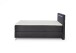 Boxbett >Candela< Liegefläche 120x200cm, anthrazit/LED - Stellmaß: 122x110x209cm (BxHxT)