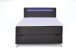 Boxbett >Candela< Liegefläche 120x200cm, anthrazit/LED - Stellmaß: 122x110x209cm (BxHxT)