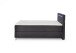 Boxbett >Candela< Liegefläche 140x200cm, anthrazit/LED - Stellmaß: 142x110x209cm (BxHxT)
