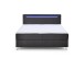 Boxbett >Candela< Liegefläche 160x200cm, anthrazit/LED - Stellmaß: 162x110x209cm (BxHxT)