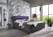 Boxbett >Candela< Liegefläche 180x200cm, anthrazit/LED - Stellmaß: 182x110x209cm (BxHxT)