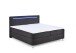 Boxbett >Candela< Liegefläche 180x200cm, anthrazit/LED - Stellmaß: 182x110x209cm (BxHxT)