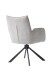 Armlehnstuhl >Marilla< (2er-Set) Federkern, Drehfunktion, leinen-beige - 59x86x65 (BxHxT)