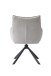 Armlehnstuhl >Marilla< (2er-Set) Federkern, Drehfunktion, leinen-beige - 59x86x65 (BxHxT)