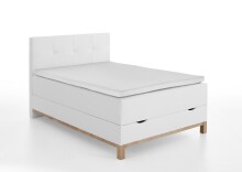 Boxspringbett >Catania< Liegefläche 140x200cm,...