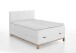 Boxspringbett >Catania< Liegefläche 140x200cm, weiß, Stellmaß: 142x116x211cm (BxHxT)