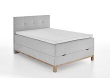 Boxspringbett >Catania< Liegefläche 120x200cm,...