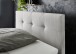 Boxspringbett >Catania< Liegefläche 120x200cm, hellgrau, Stellmaß: 122x116x211cm (BxHxT)