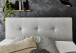 Boxspringbett >Catania< Liegefläche 120x200cm, hellgrau, Stellmaß: 122x116x211cm (BxHxT)