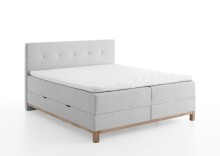 Boxspringbett >Catania< Liegefläche 160x200cm,...