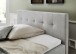 Boxspringbett >Catania< Liegefläche 160x200cm, hellgrau, Stellmaß: 162x116x211cm (BxHxT)