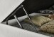 Boxspringbett >Catania< Liegefläche 180x200cm, hellgrau, Stellmaß: 182x116x211cm (BxHxT)