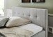 Boxspringbett >Catania< Liegefläche 180x200cm, hellgrau, Stellmaß: 182x116x211cm (BxHxT)