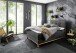 Boxspringbett >Catania< Liegefläche 120x200cm, anthrazit, Stellmaß: 122x116x211cm (BxHxT)