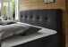 Boxspringbett >Catania< Liegefläche 180x200cm, anthrazit, Stellmaß: 182x116x211cm (BxHxT)