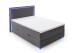 Boxspringbett >Colorado II< Liegefläche 140x200cm, anthrazit/ LED, Stellmaß: 152x121x211cm (BxHxT)