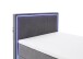Boxspringbett >Colorado II< Liegefläche 140x200cm, anthrazit/ LED, Stellmaß: 152x121x211cm (BxHxT)