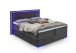 Boxspringbett >Colorado II< Liegefläche 180x200cm, anthrazit/ LED, Stellmaß: 192x121x211cm (BxHxT)