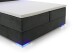 Boxspringbett >Colorado II< Liegefläche 180x200cm, anthrazit/ LED, Stellmaß: 192x121x211cm (BxHxT)