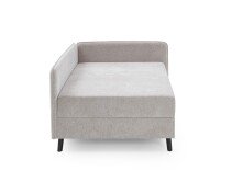 Polsterliege >Kiruna< Liegefläche 90x200cm, beige, Stellmaß: 102x87x214m (BxHxT)